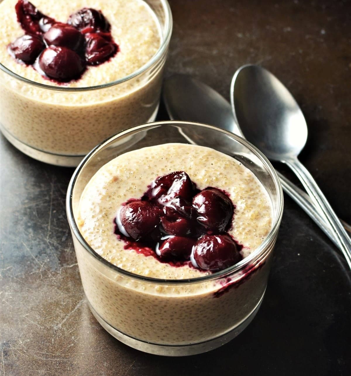 Quinoa Rice Pudding with Cinnamon and Creamy Mascarpone