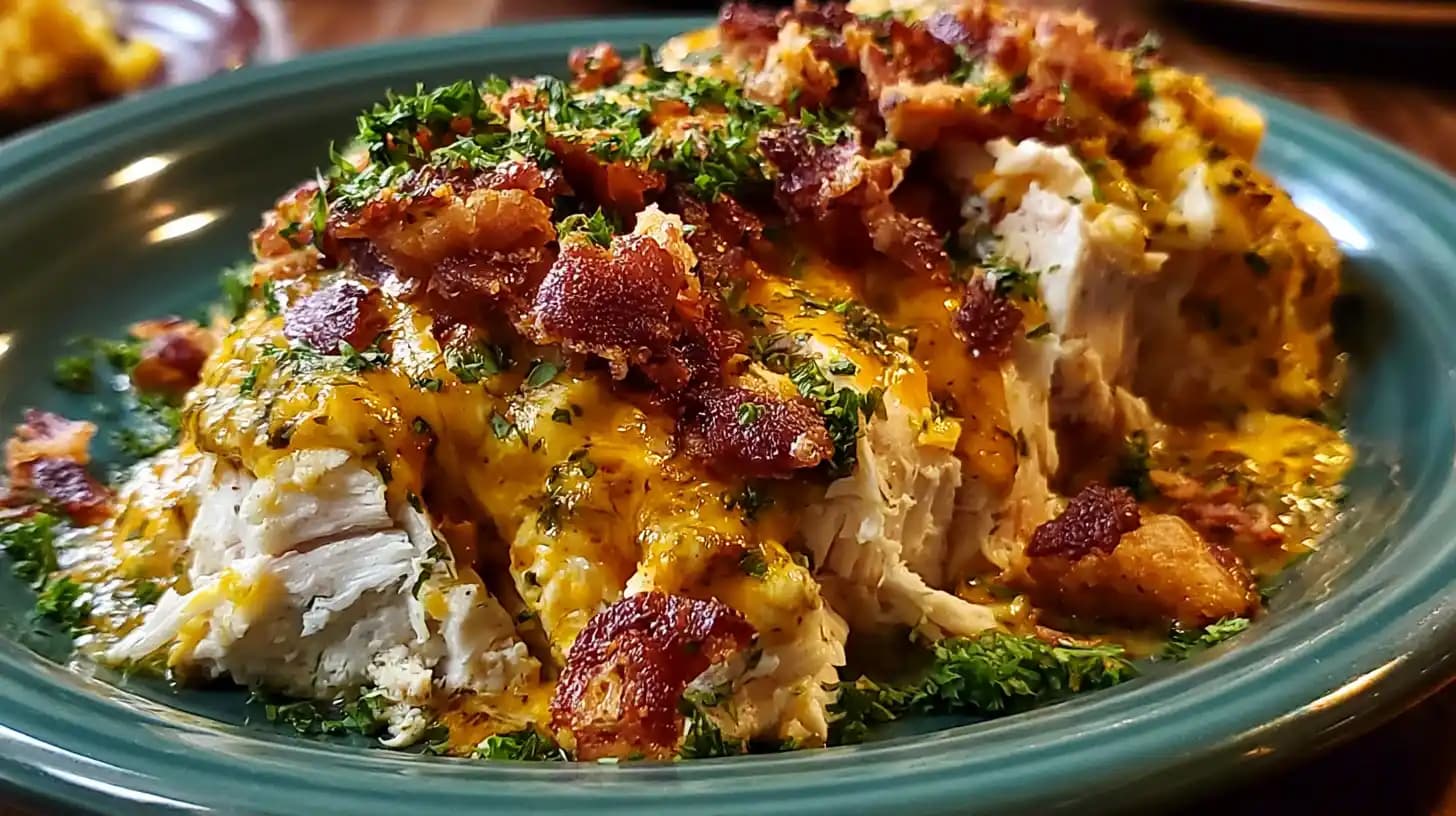 Crockpot Crack Chicken: Creamy Shredded Goodness with 5 Ingredients