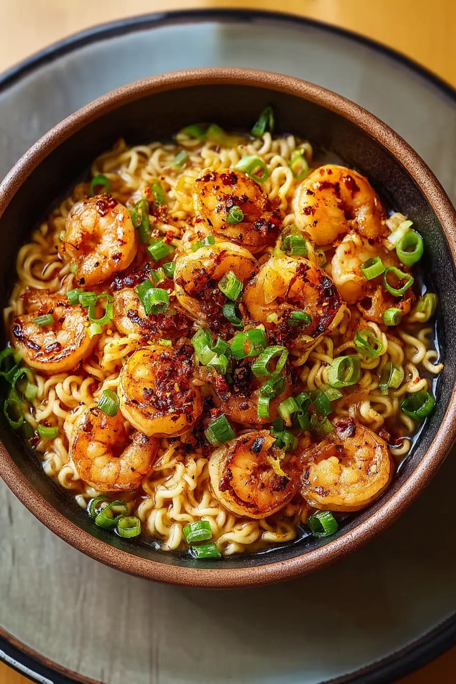 Cajun Garlic Shrimp Ramen: Quick Comfort with Bold Southern Flavor